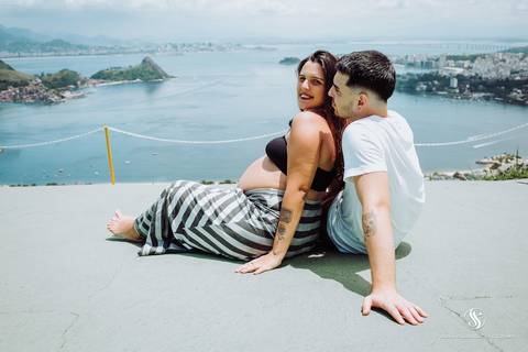 Ensaio de Grávida em Niterói'