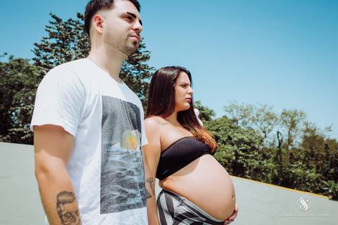 Ensaio de Gestante no Parque da Cidade'