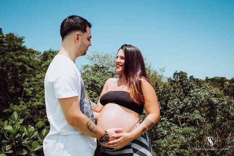 Ensaio de Gestante no Parque da Cidade'