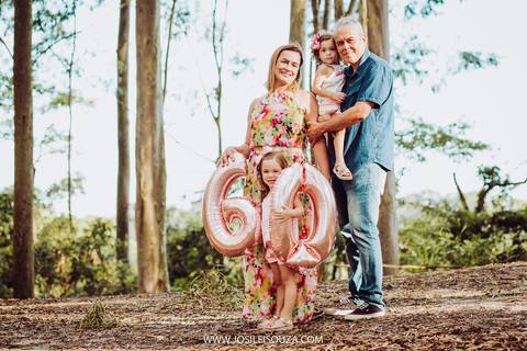 Ensaio Fotográfico de 60 anos'