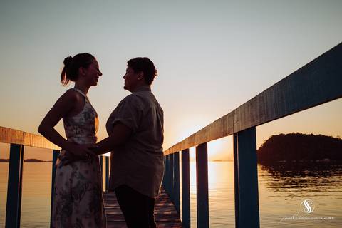 Ensaio Pré Wedding na Ilha de Paquetá - RJ'