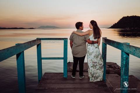 Por do Sol na Ilha de Paquetá - RJ'