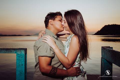 Por do Sol na Ilha de Paquetá - RJ'