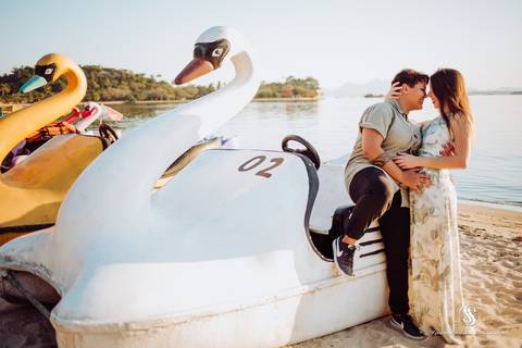 Ensaio Pré Casamento em Paquetá - RJ'