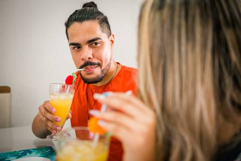 Ensaio Pré Wedding Lifestyle em casa'