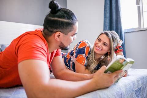 Ensaio de Casal em Casa - RJ'