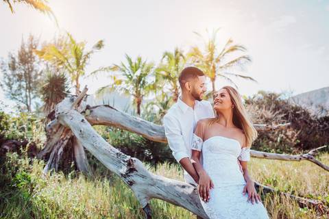 Ensaio Pré Wedding na Praia de Itacoatiara'