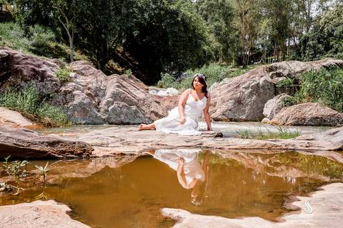 Ensaio de Debutante em Cachoeira de Tomascar'