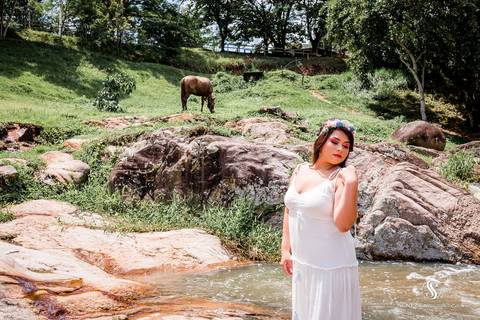 Ensaio fotográfico na Cachoeira de Tomascar em Tanguá'