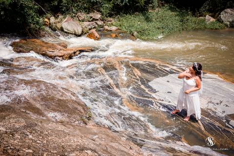 Ensaio fotográfico na Cachoeira de Tomascar em Tanguá'