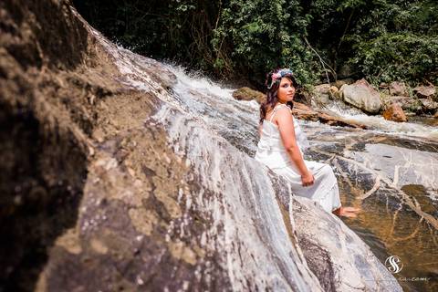 Ensaio de Debutante em Cachoeira de Tomascar'