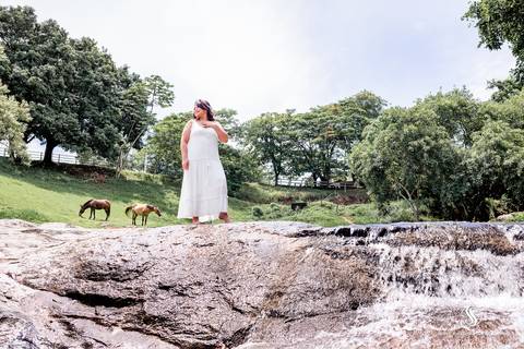 Ensaio de Debutante em Cachoeira de Tomascar'