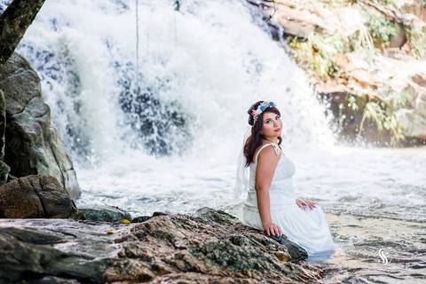 Ensaio fotográfico na Cachoeira de Tomascar em Tanguá'