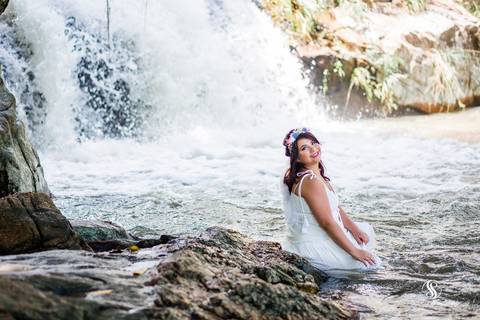 Ensaio fotográfico na Cachoeira de Tomascar em Tanguá'
