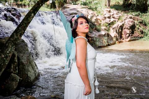 Ensaio fotográfico na Cachoeira de Tomascar em Tanguá'