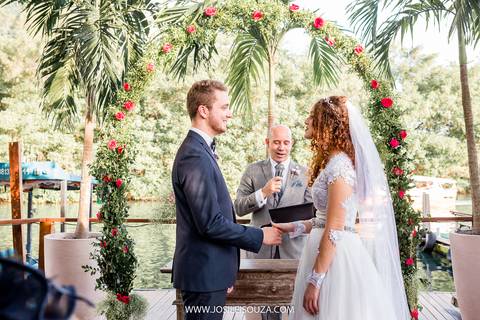 Europeus casando no Brasil'