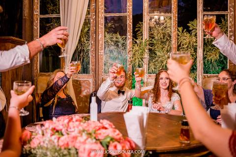 International wedding in rio de janeiro'