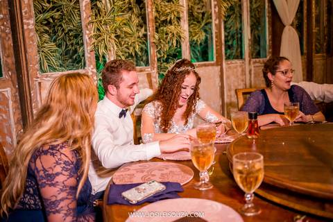 International wedding in rio de janeiro'