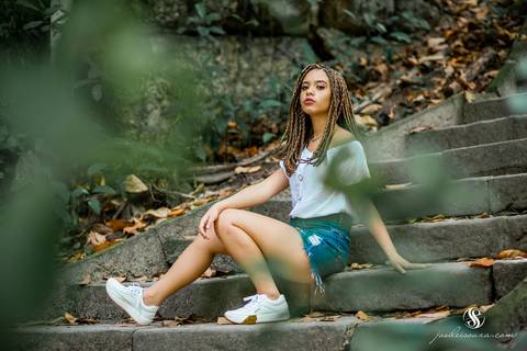 Ensaio de 15 anos no Jardim Botânico'