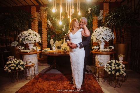 Comemoração de Bodas de Casamento no Dimattoni'