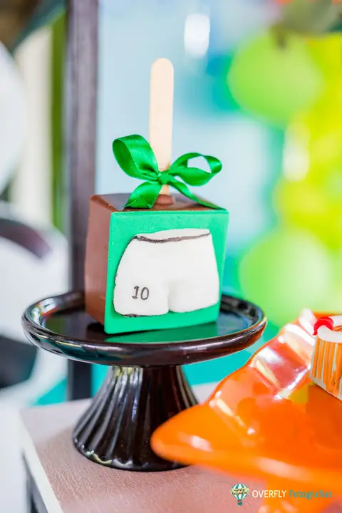 Decoração com tema de futebol - RJ'