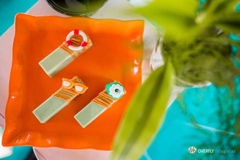 Decoração com tema de futebol - RJ'