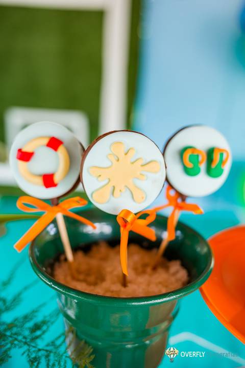 Decoração com tema de futebol - RJ'