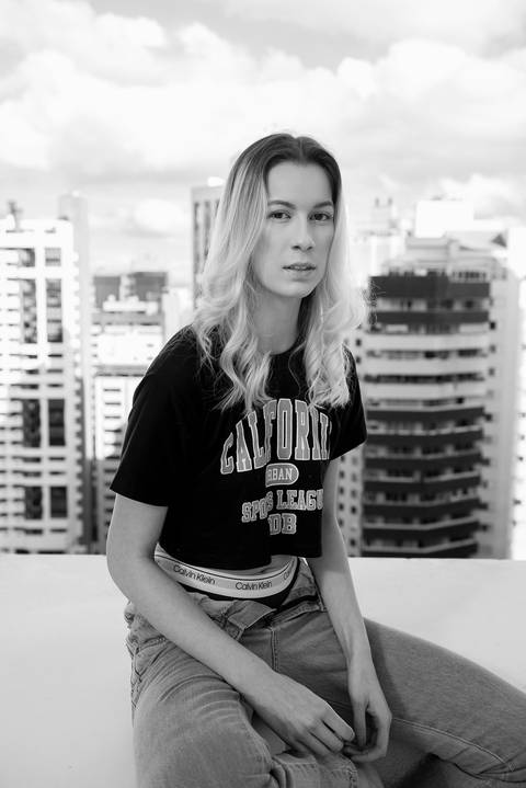 retrato feminino fashion'