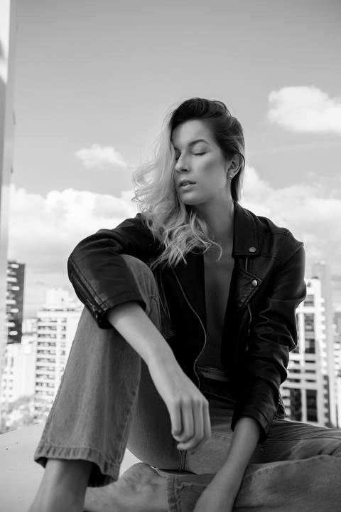 retrato feminino fashion'