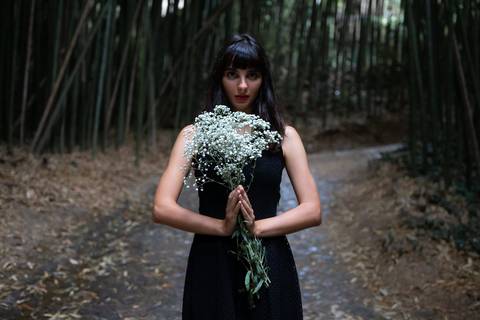 Maria do Mar at Jardim Botânico da Universidade de Coimbra'