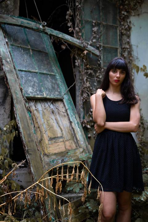 Maria do Mar at Jardim Botânico da Universidade de Coimbra'