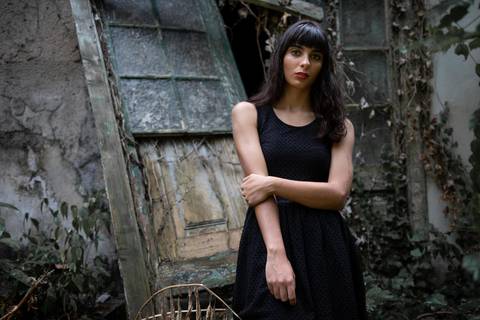 Maria do Mar at Jardim Botânico da Universidade de Coimbra'