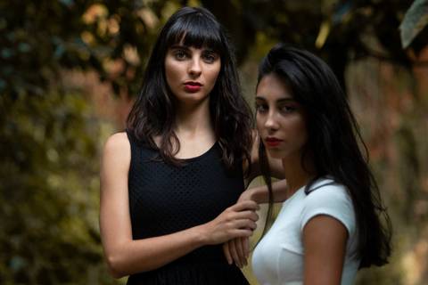 Maria do Mar & Inês Filipa at Jardim Botânico da Universidade de Coimbra'