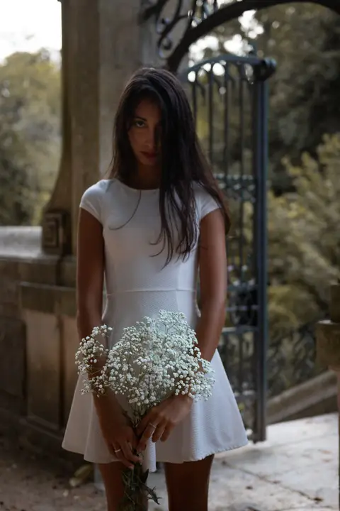 Inês Filipa at Jardim Botânico da Universidade de Coimbra'
