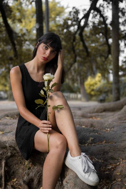 Maria do Mar at Jardim Botânico da Universidade de Coimbra'