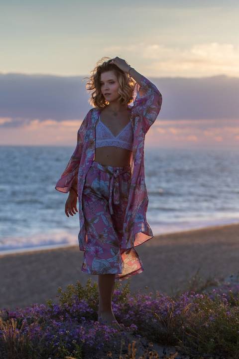 Anastasia Petrovna at Praia de Faro'