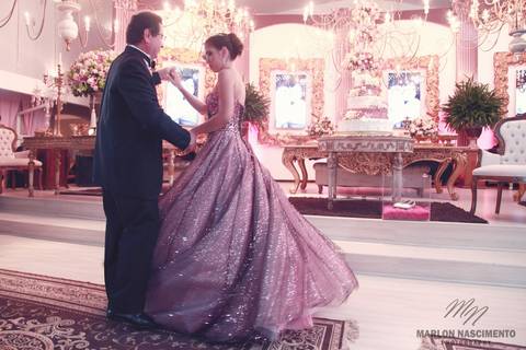 Aniversário - Cerimônia e Festa - Bruna Miranda 15 anos - Cenarium Hall - Rio das Ostras - Rio de Janeiro'