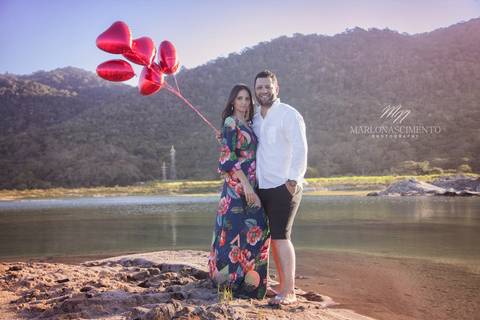 Ensaio Casal Uiara e Ramon - Fazenda São João - Rio das Ostras - Rio de Janeiro'