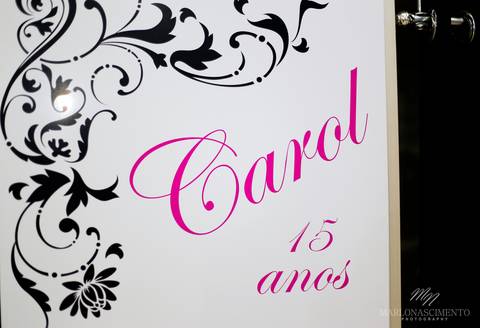 Aniversário - Cerimônia e Festa - Carolina 15 anos - Tênis Clube -  Macaé / Rio de Janeiro'