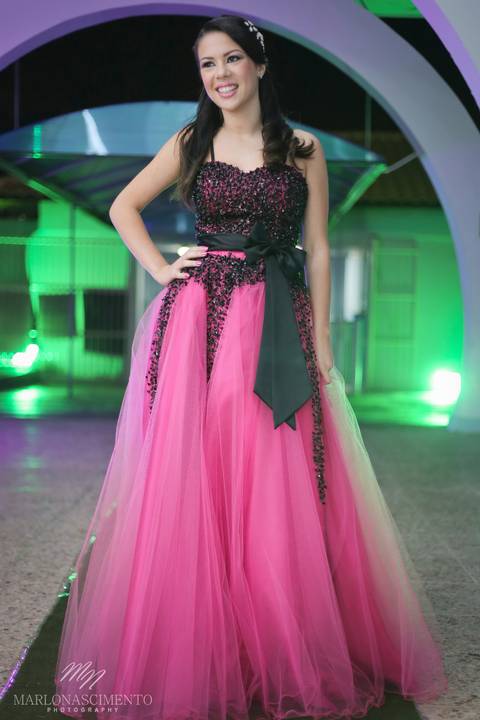 Aniversário - Cerimônia e Festa - Carolina 15 anos - Tênis Clube -  Macaé / Rio de Janeiro'