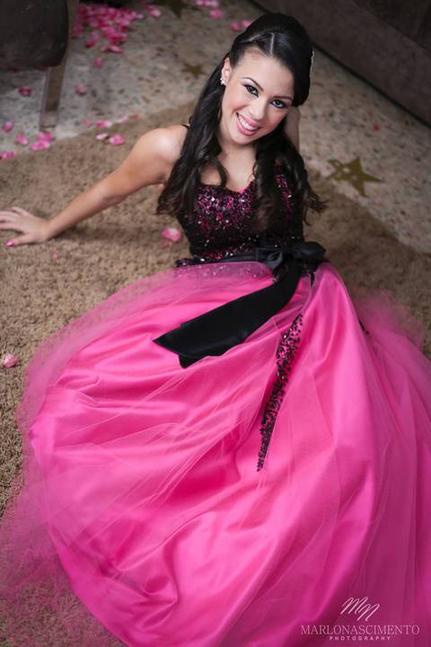 Aniversário - Cerimônia e Festa - Carolina 15 anos - Tênis Clube -  Macaé / Rio de Janeiro'