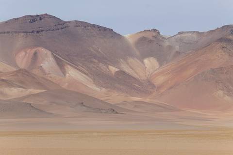 Montanhas no deserto'