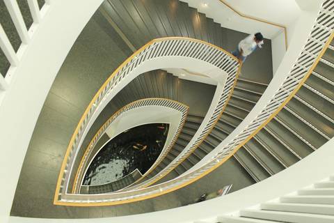 Escadas Museu em Chicago'