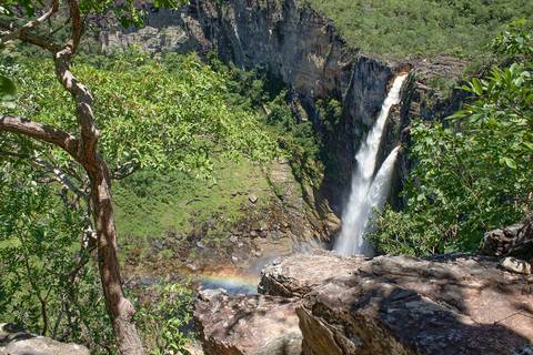 Cachoeira na  Chapada dos Veadeiro'