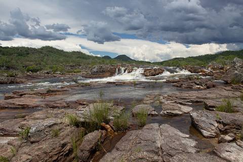 Lago na Chapada dos Veadeiros'