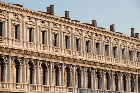 Edifício em Veneza na Itália'