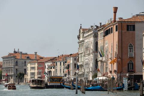 Canal grande em Veneza na Itália'