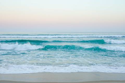 foto do mar em Maresias'