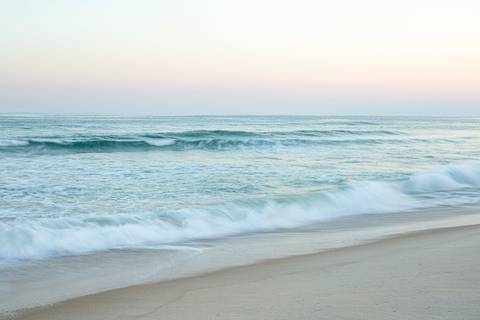 Praia de Maresias final de tarde'