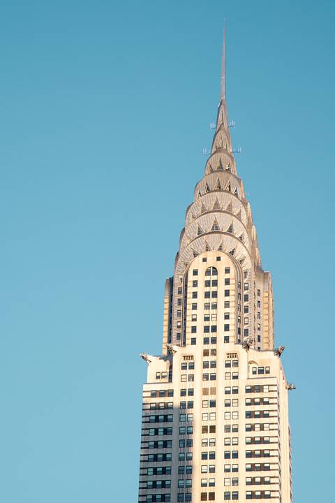 chrysler building ny, foto para quadro decorativo'